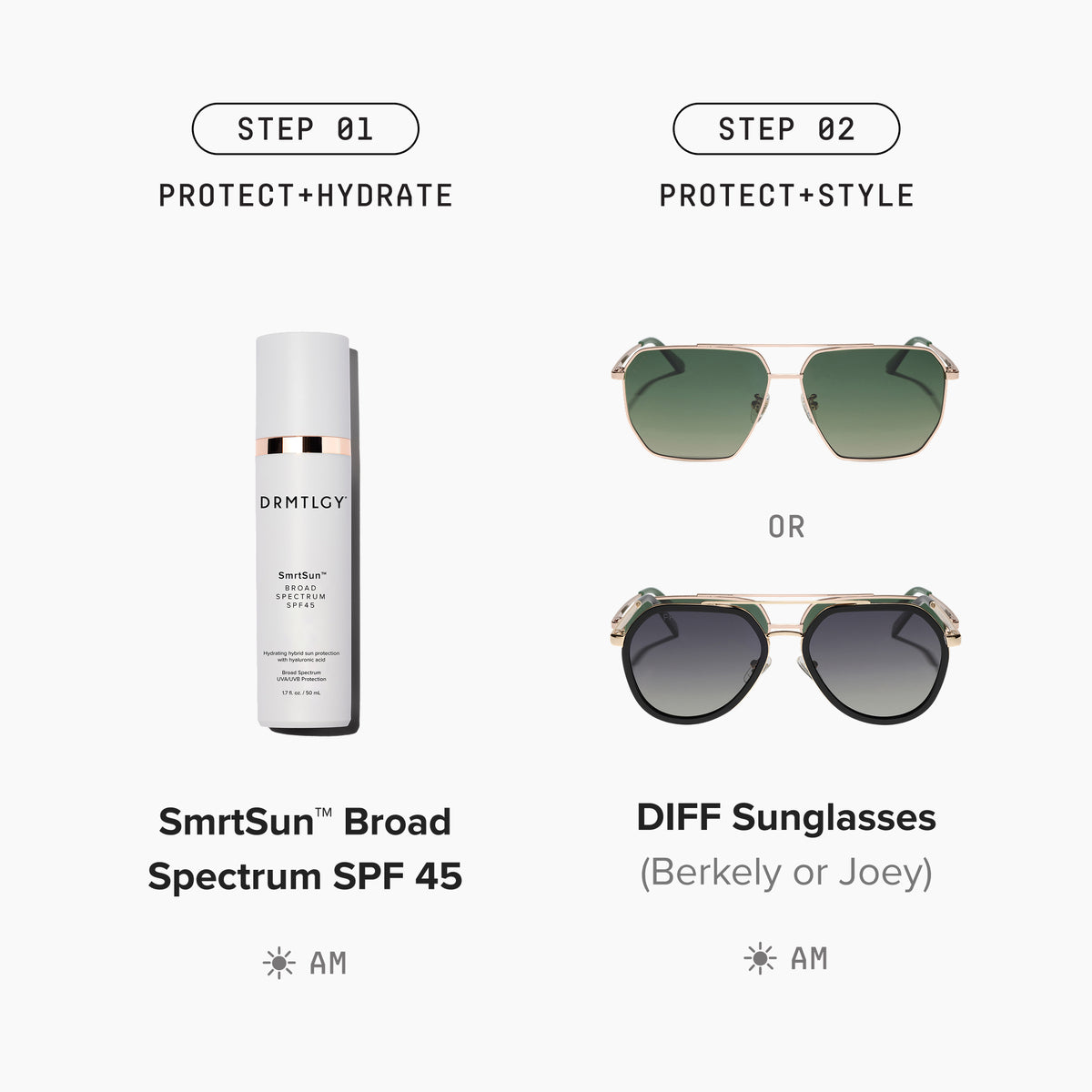 DIFF Dime Il Sunglasses Wild and Free Clear All About DIFF Eyewear | Beachly Behind the Brand main image 2