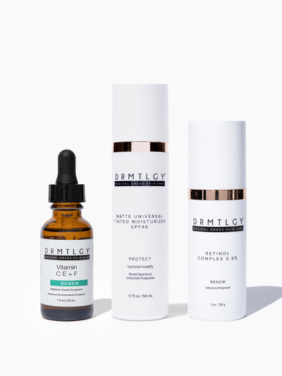 Drmtlgy Anti-Aging Tinted Moisturizer Spf 46: Youthful Glow Boost