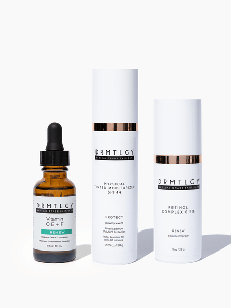 美容液 COREFIT DEEP SMOOTH & FACE TRIGGER The Core3™ - Physical Tinted Moisturizer SPF44 – DRMTLGY