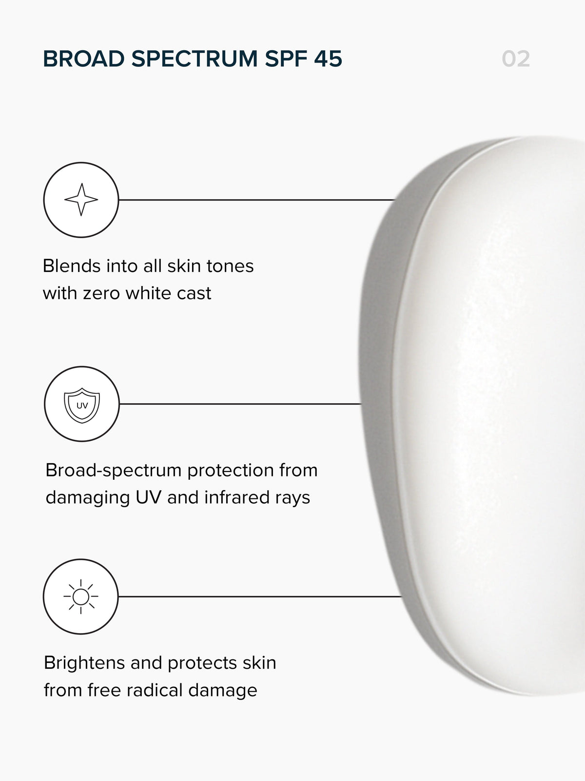 The Core3 - Broad Spectrum SPF 45