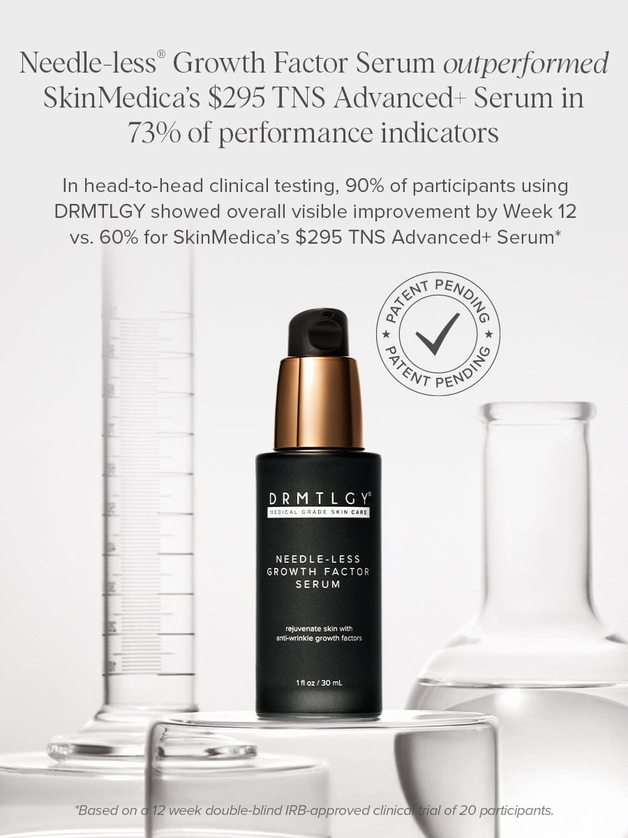 Needle-less® Growth Factor Serum stands out by delivering proven
