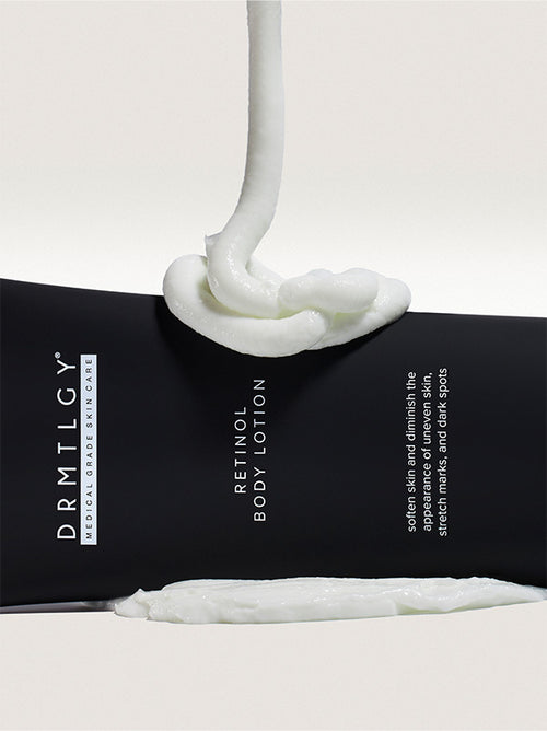 Loción corporal con retinol