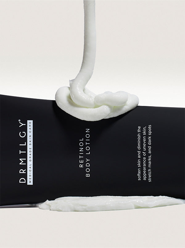 Loción corporal con retinol